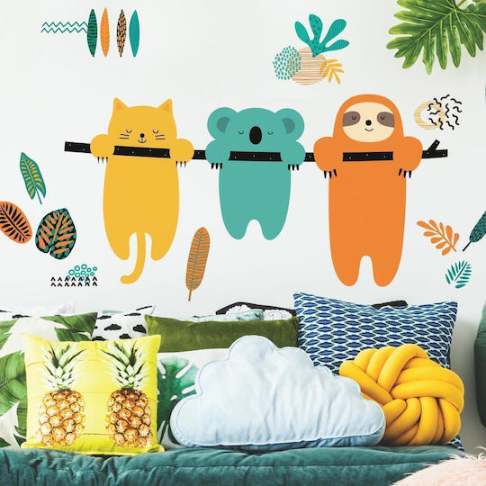 RoomMates Decor Детска стикерна за стена Стена 82x20бр