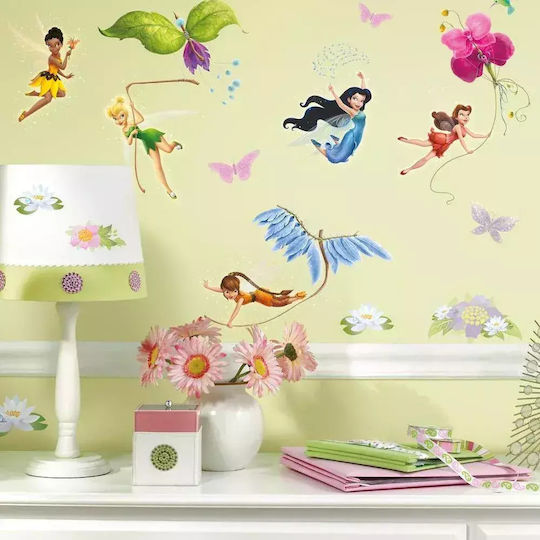 RoomMates Decor Autocolant Decorativ pentru Copii Perete TinkerBell Zâne 30buc