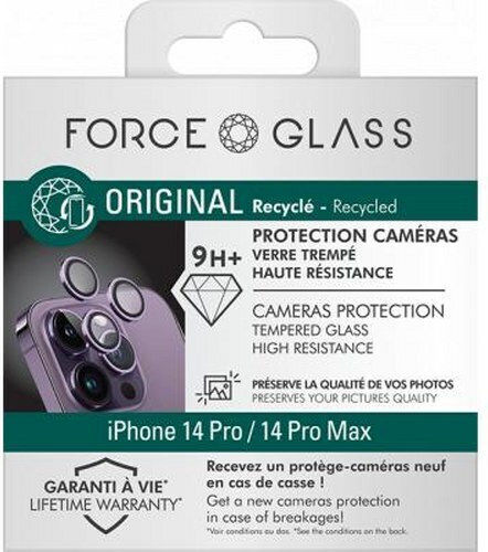 Протектор За Камера Force Glass iPhone 14 Pro/14 Pro Max Ултра Устойчив Лилав