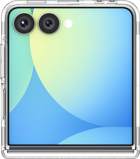 Spigen Ultra Hybrid Pro Mag Book Σιλικόνης Διάφανο (Galaxy Z Flip7)