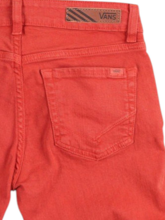 Blugi de damă cu croială skinny Red