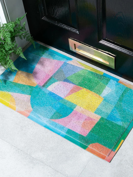 Artsy Mats Entrance Mat Anti-slip Skylight X Rachel Parker Multicolour 70x40cm