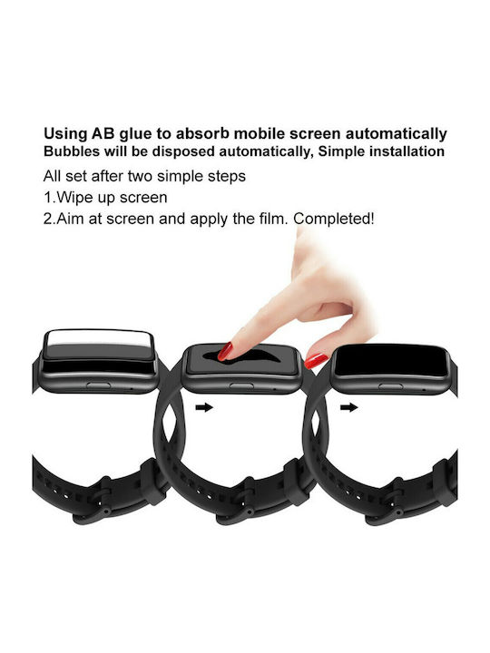 Imak Full Flexi Glass Apple Watch 44mm Black