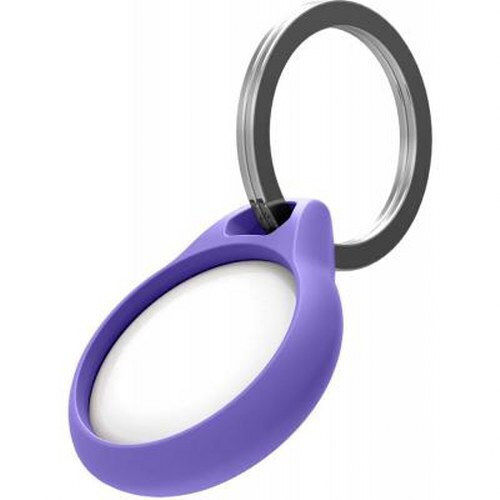 Itskins Aircover Solid Reinforced Airtag Case Purple