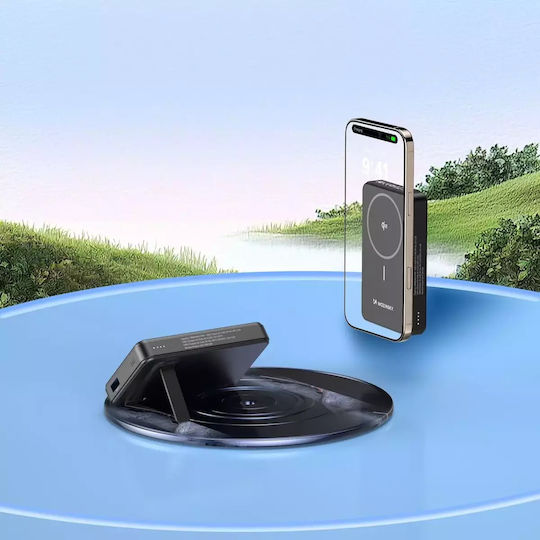 Wozinsky WLWP-10KA0Y3S Power Bank 10000mAh 22.5W με Θύρα USB-A και Θύρα USB-C Power Delivery Μαύρο