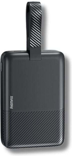 Remax MCP-1 Power Bank 10000mAh 30W με Θύρα USB-A και 2 Θύρες USB-C Power Delivery Μαύρο
