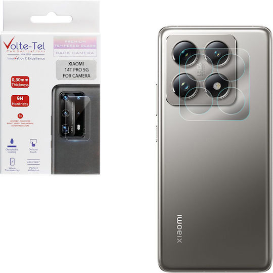 Volte-Tel Camera Protection Tempered Glass Transparent for the Xiaomi 14T Pro 5G