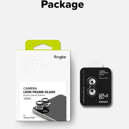 Ringke Camera Frame Protector 2-pack Galaxy Z Flip 7 Black