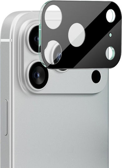Techsuit Full Προστασία Κάμερας Μεμβράνη Μαύρο για το iPhone 17 Pro Max
