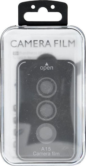 Camera Protection Tempered Glass Black for the Samsung Galaxy A15