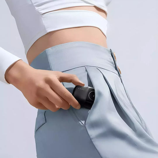 Wozinsky WF16-YLS Lightning Power Bank 5000mAh 15W с USB-C порт Черен