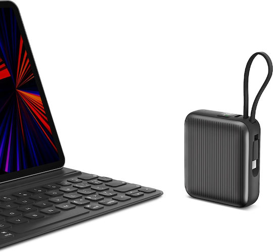 Energea Integra Mini 35 Power Bank 10000mAh 35W with USB-C Port Power Delivery Gray