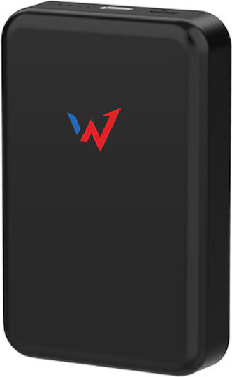 Wonder WX10MAG MagSafe Power Bank 10000mAh 15W cu Port USB-C Negru
