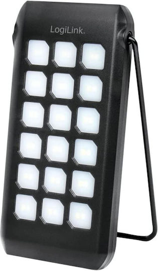 LogiLink Solar Power Bank 10000mAh Stromlieferung Schwarz