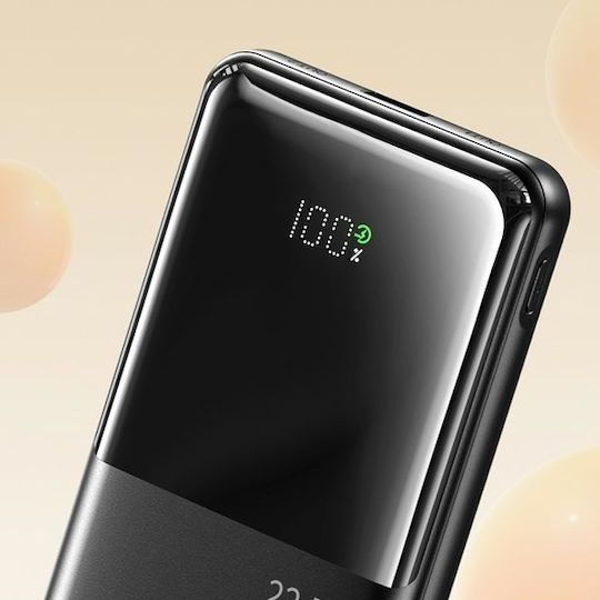 Awei P76K Power Bank 10000mAh 22.5W Μαύρο