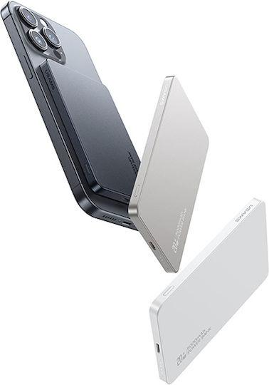 Usams CY Series Power Bank 5000mAh 20W with USB-C Port Power Delivery Titanium