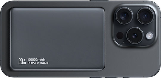 Usams CY Series CD242 MagSafe Power Bank 10000mAh 20W με Θύρα USB-C Power Delivery / Quick Charge Tarnish