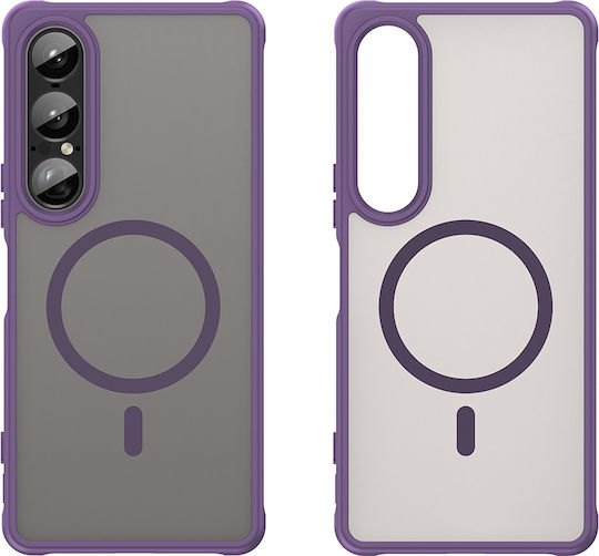 Techsuit Halofrost Ii Magsafe Задна корица Силикон Лилав (Xperia 1 VII)