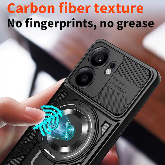 Techsuit Back Cover Silicone Gray (Oppo Reno13 F / FS)