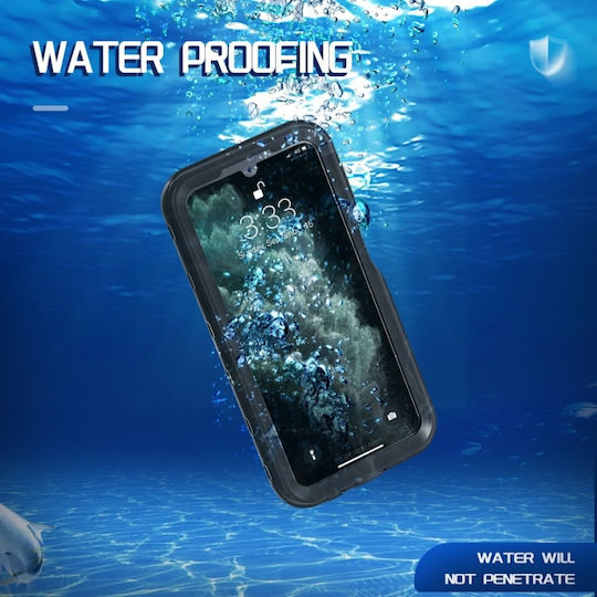 Redpepper Ip68 360 Full Cover Silicone / Plastic Waterproof Black (Galaxy A15)