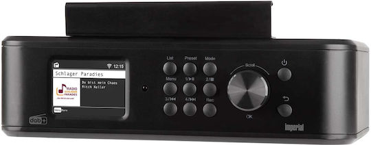 Imperial AV Dabman i460 Настолен Радиоприемник на Батерии DAB с Bluetooth и USB Черен