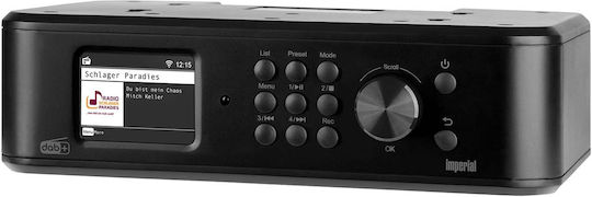 Imperial AV Dabman i460 Настолен Радиоприемник на Батерии DAB с Bluetooth и USB Черен