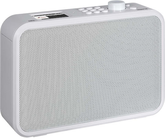 Imperial AV Dabman I460 Επιτραπέζιο Ραδιόφωνο Μπαταρίας DAB με Bluetooth και USB Λευκό