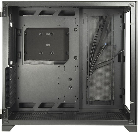 Inter-Tech C-703 Vision Midi Tower Κουτί Υπολογιστή Μαύρο