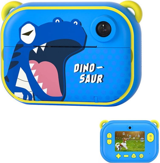 Instant Kids Children's Camera 12MP with Thermal Printing Blue
