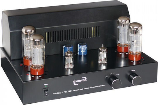 Dynavox VR-70E II Tub Integrat Amplificator Hi-Fi Stereo 206046 Negru