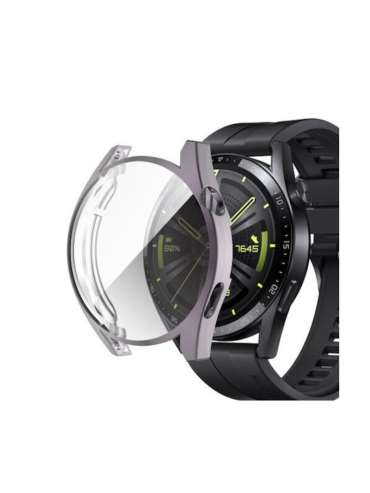 Silicone Case in Gray color for Huawei Watch GT 3 46mm