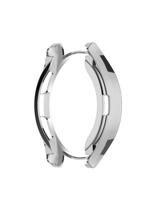 Carcasă de Silicon în culoarea Argintiu pentru Galaxy Watch6 Classic 47mm - Ceas Galaxy Watch6 Classic 47mm