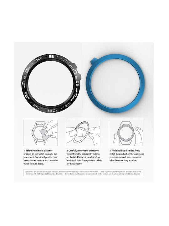 Schutz-Bezel in Schwarz Farbe für Garmin Fenix 3