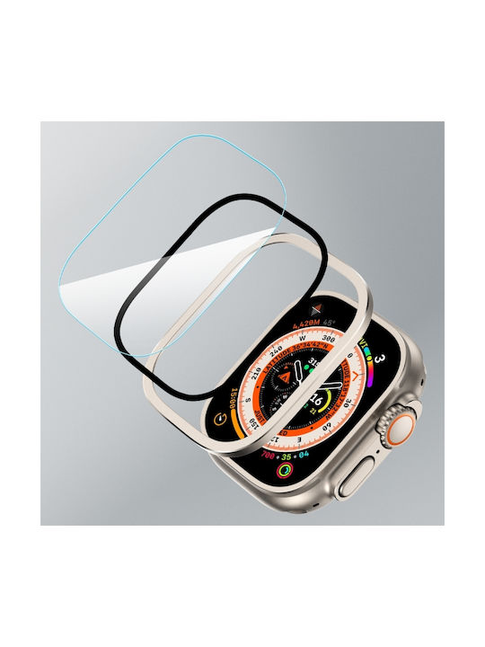 2 Metallhülle in Beige Farbe für das Apple Watch Ultra 49mm