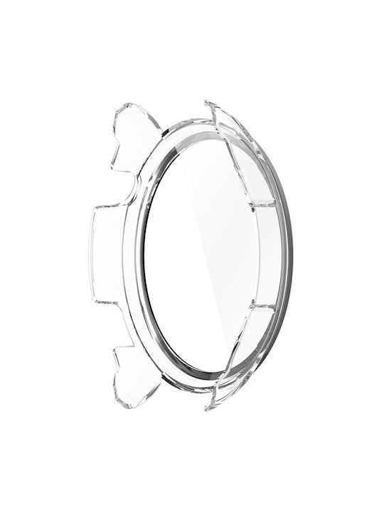 2 In 1 Protective Case + Tempered Glass for Xiaomi Amazfit Balance 46mm Transparent