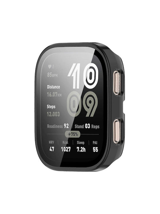 Techsuit Defense360 Pro + Schutzfolie für Amazfit Bip 6 Schwarz