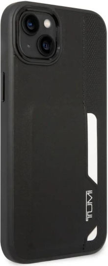 Tumi Back Cover Leather Black (iPhone 14 Plus)