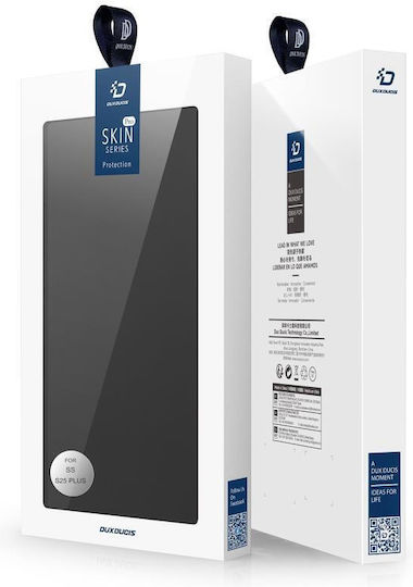 Dux Ducis Skin Pro Back Cover Silicone / Synthetic Leather Black (Samsung Galaxy S25 Plus - Dux Ducis)