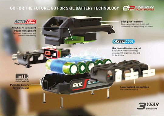 Skil 3810 CA Κατσαβίδι Μπαταρίας Solo 18V