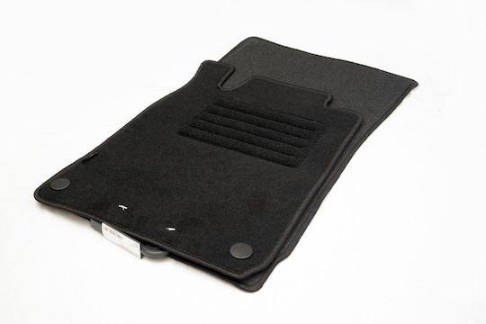 Petex Set Front and Back Car Mats 4 Pieces for Mercedes-Benz SLK 1996-2004 Black / Gray
