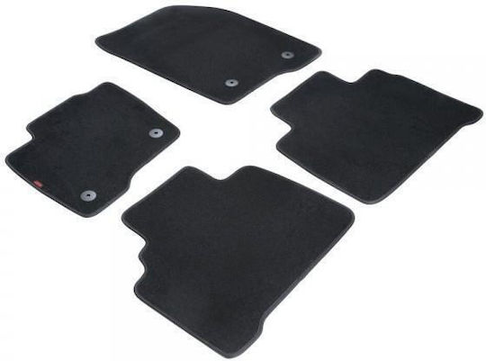 Lampa Set of Front and Rear Mats 4pcs for Ford S-Max Black