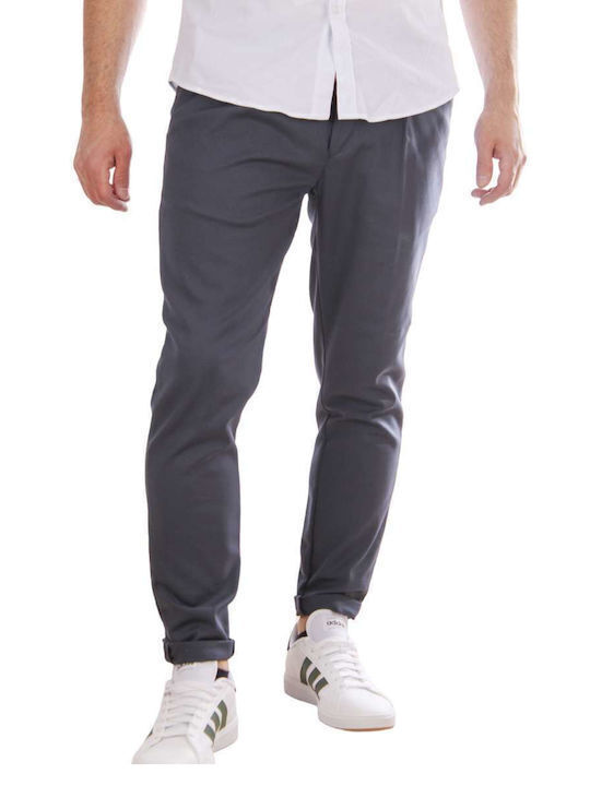 Matteo 123 Hose Chino Blau