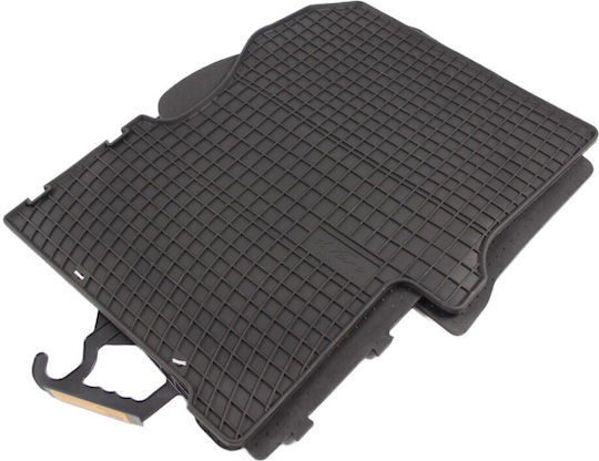 Frogum Set of Front and Rear Mats 3pcs for Mercedes-Benz Sprinter Volkswagen Crafter 2006 Black