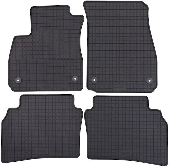 Petex Set of Front and Rear Mats 4pcs for Opel Insignia 2017 Black