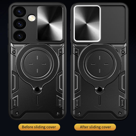 Techsuit Camguard Pro Umschlag Rückseite Silikon Blau (Honor 400 - Techsuit)