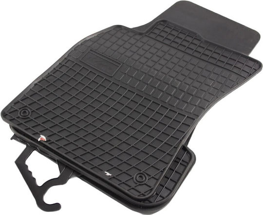 Frogum Set of Front and Rear Mats 4pcs for Audi A6 2006-2011 Black