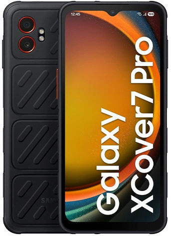Samsung XCover7 Pro Enterprise Edition 5G Dual SIM (6/128GB) Устойчив Смартфон Черен