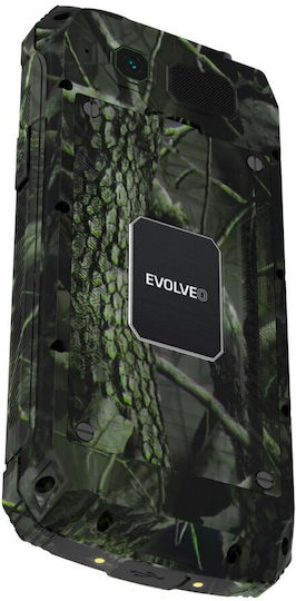 Evolveo StrongPhone Z6 Dual SIM Антретично Мобилен Телефон с Бутоните Зелен Камуфлаж