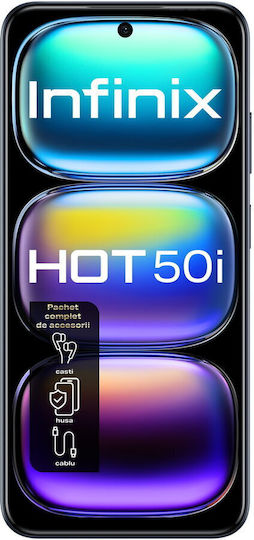 Infinix Hot 50i Dual SIM (4/128GB) Negru Elegant