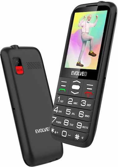 Evolveo EasyPhone XO Dual SIM Telefon Mobil cu Butoane Mari Negru